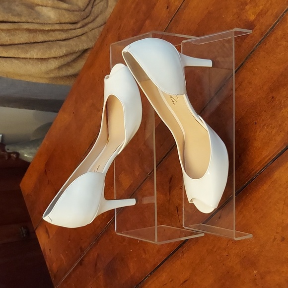 MARC FISHER | JOEY | PEEP TOE HEELS | SIZE 8.5 - Picture 2 of 8